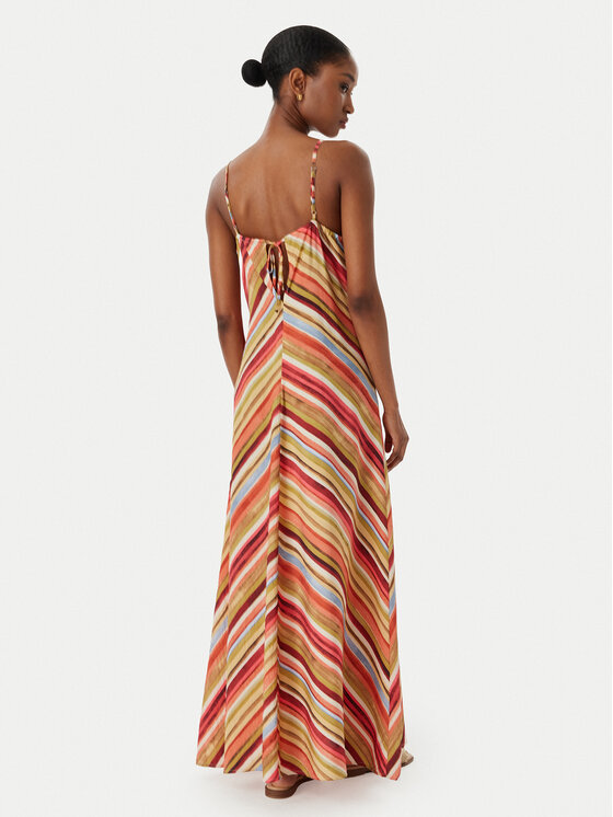 Vero Moda Vero Moda Vasarinė suknelė Ellie 10345251 Oranžinė Regular Fit