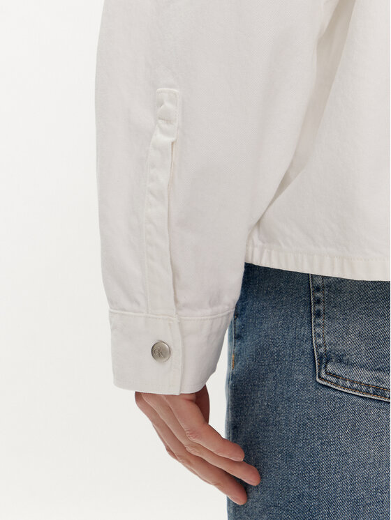 Calvin Klein Jeans Calvin Klein Jeans traper košulja J30J324869 Bijela Relaxed Fit