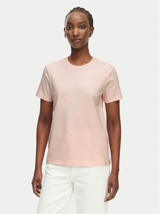 Calvin Klein Jeans Calvin Klein Jeans T-shirt Monogram LV047B224G Rosa chiaro Regular Fit