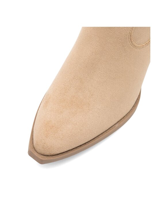 DeeZee DeeZee Cizme și botine cowboy MILLIE LS5637-07 Bej