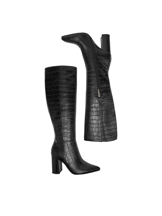 Nine West Nine West Μπότες CEO-RASHAAD-01 Μαύρο