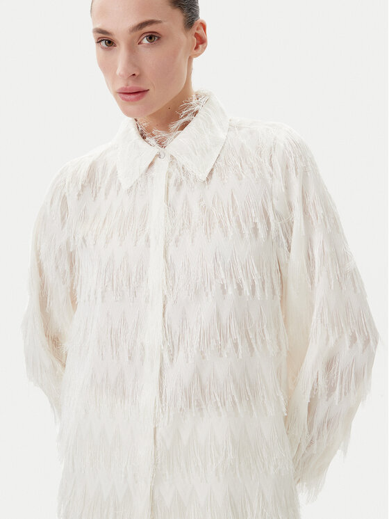 Bruuns Bazaar Bruuns Bazaar Camicia Ardadia BBW4397 Bianco Regular Fit