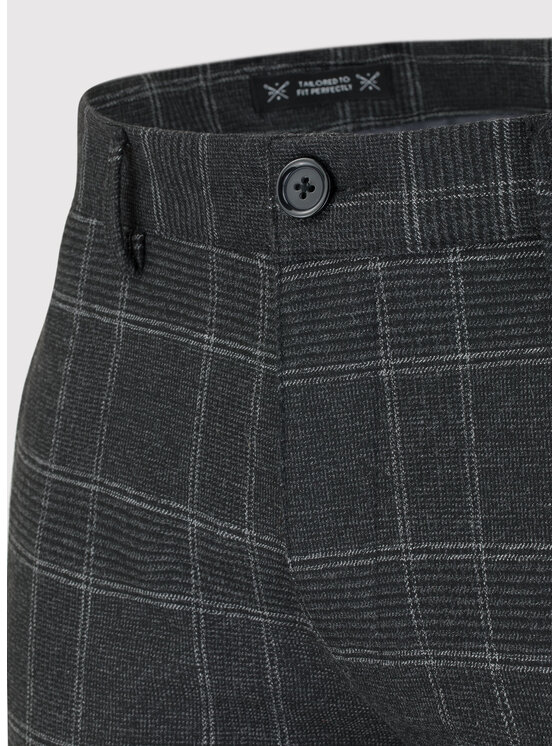 Pako Lorente Pako Lorente Spodnie materiałowe P22WF-WX-001 Szary Regular Fit