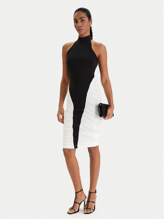 Bardot Bardot Koktélruha Amani 60168DB Fekete Slim Fit