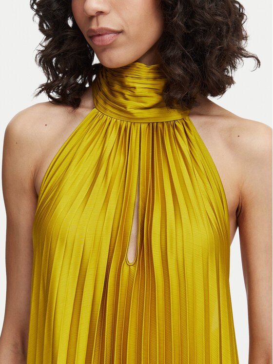 ACCESS FASHION ACCESS FASHION Večerné šaty 63-3316-357 Žltá Relaxed Fit