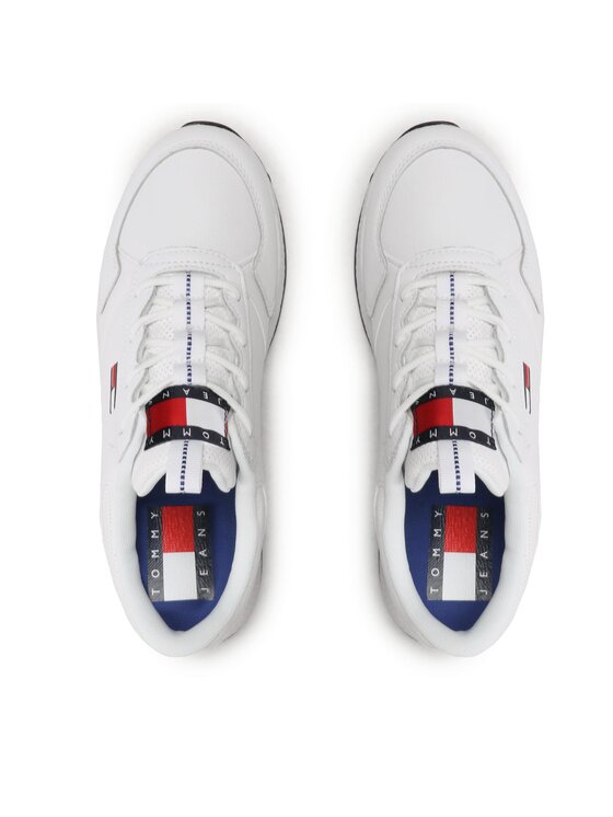 Tommy Jeans Tommy Jeans Сникърси Flexi Runner Ess EM0EM01080 Бял