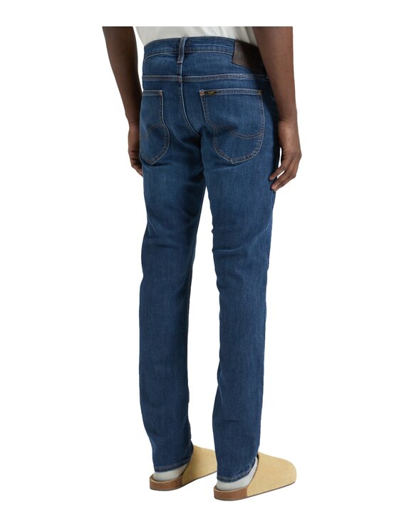 Lee Lee Jeansy 112339465 Niebieski Slim Fit