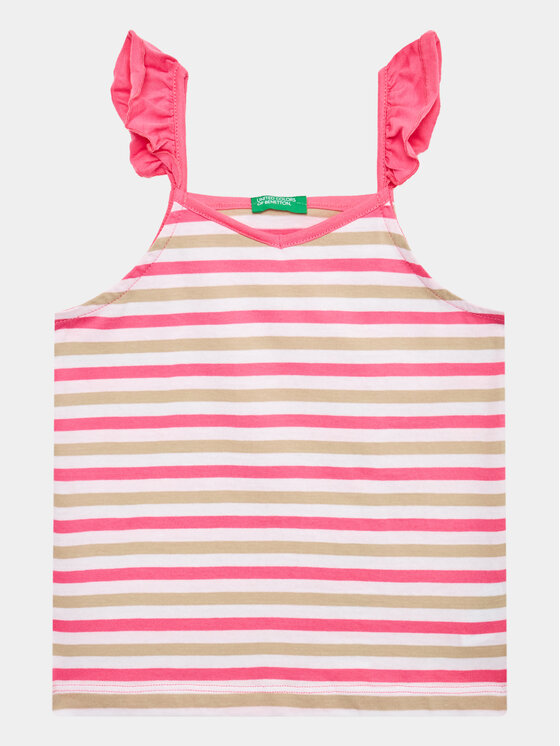 United Colors Of Benetton United Colors Of Benetton Komplet top i spodenki 3NVVGK009 Kolorowy Regular Fit