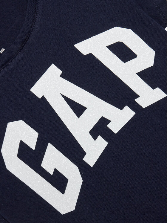 Gap Gap Marškinėliai 460525-10 Tamsiai mėlyna Regular Fit