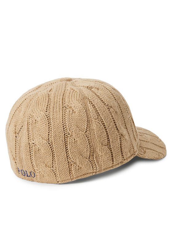 Polo Ralph Lauren Polo Ralph Lauren Cepure ar nagu 455981420002 Bēšs