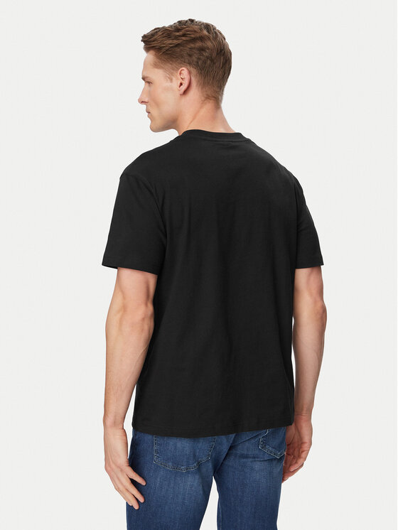 Karl Lagerfeld Jeans Karl Lagerfeld Jeans T-Shirt B2M17067 Czarny Regular Fit