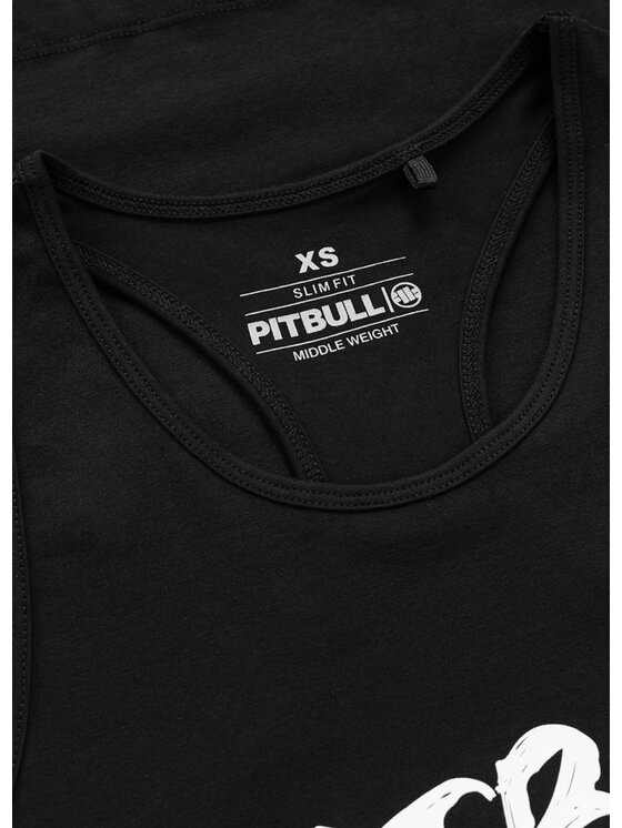 PITBULL PITBULL Tank top PUPPY 2 Czarny Regular Fit