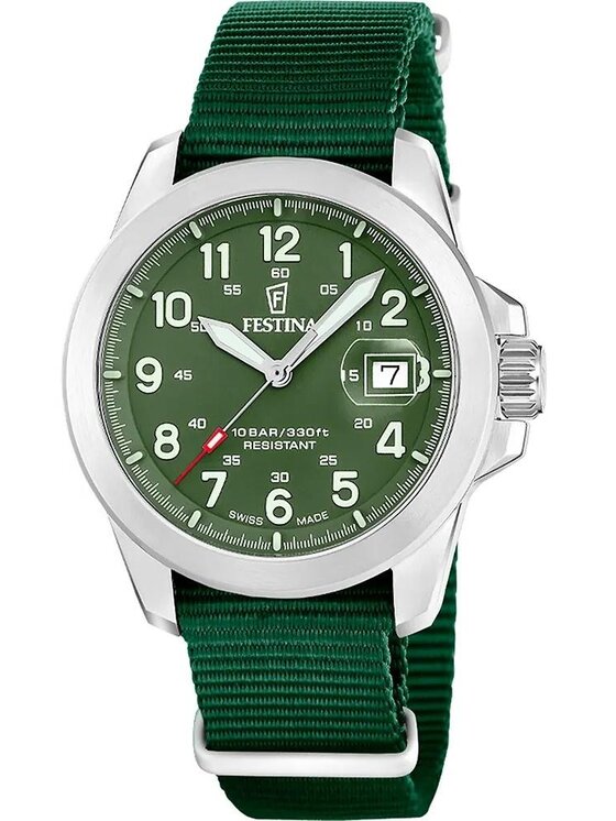 Festina Festina Zegarek F20081-3 Srebrny