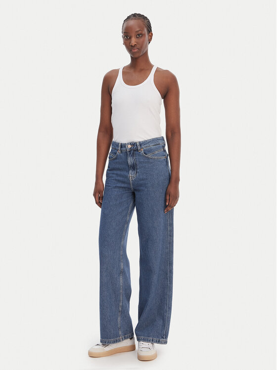 BOSS BOSS Top C_Epetite 50554664 Valge Slim Fit