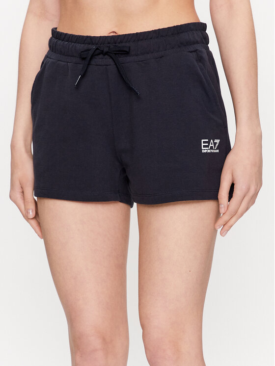 Női Sport rövidnadrág EA7 Emporio Armani, Méret: S, Sötétkék, 3RTS60 TJCQZ 1554