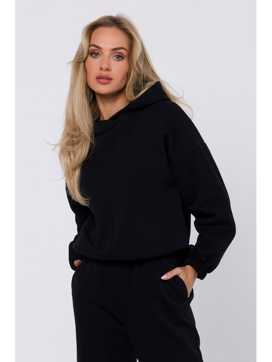 Made of Emotion Made of Emotion Felpa M759 Nero Modern Fit