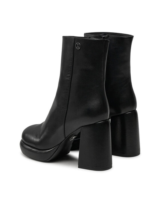 Bronx Bronx Botine Ginn-Y 34337-A Negru