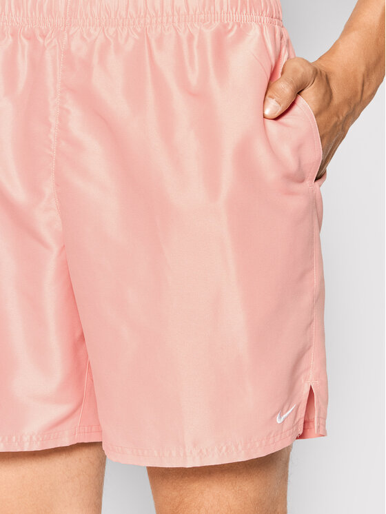 Nike Nike Szorty kąpielowe Essential Volley NESSA559 Różowy Regular Fit