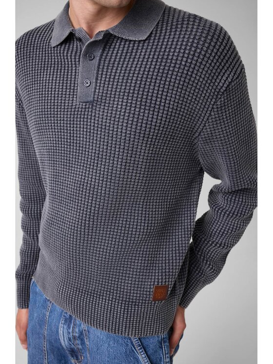 Guess Jeans Guess Jeans Sweter 184134 Niebieski Classic Fit