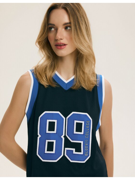 Esotiq Esotiq Top 43771 Czarny Regular Fit