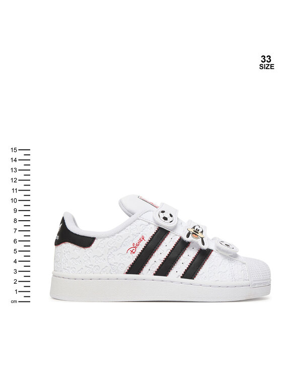 adidas adidas Αθλητικά Disney Superstar Ii Comfort Closure IH4635 Λευκό