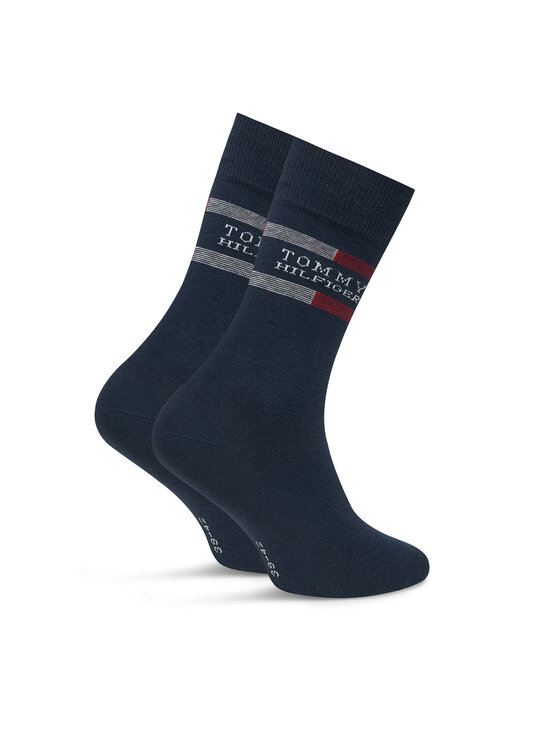Tommy Hilfiger Tommy Hilfiger Довгі шкарпетки 701235376 Cиній