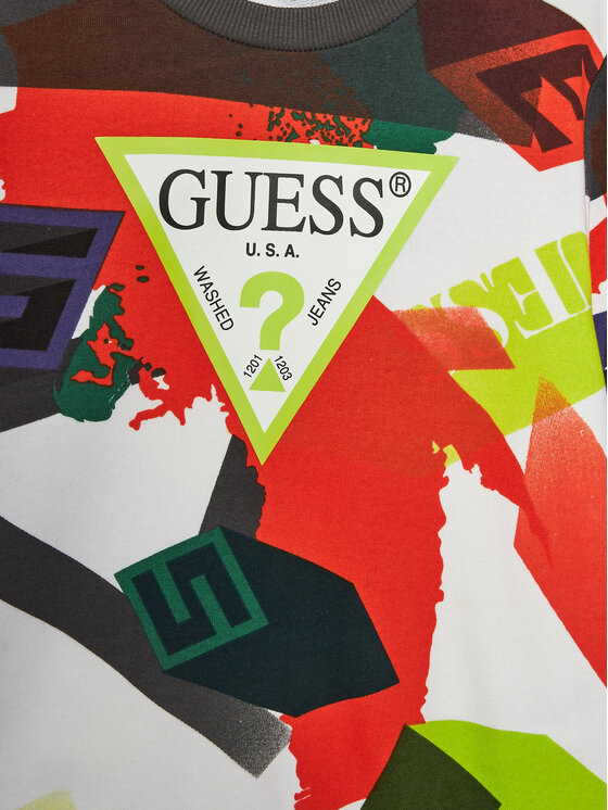 Guess Guess Μπλούζα Ls Active L4RQ01 KA6R3 Έγχρωμο Regular Fit