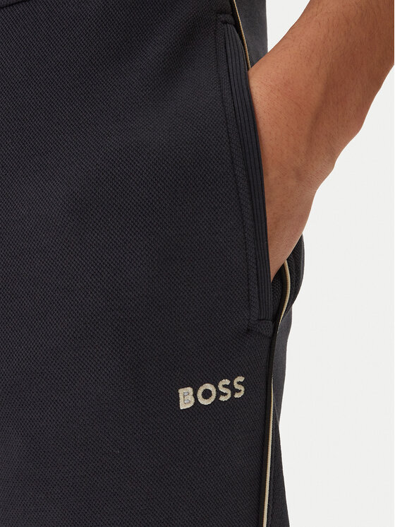 BOSS BOSS Dres 50555906 Granatowy Regular Fit