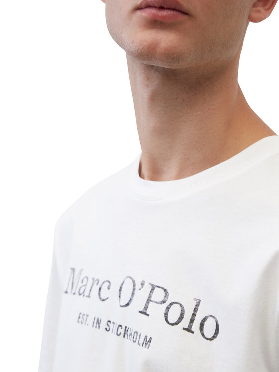 Marc O'Polo Marc O'Polo T-shirt B21201251052 Bijela Regular Fit