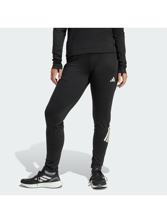 adidas adidas Spodnie materiałowe 159320 Czarny Regular Fit