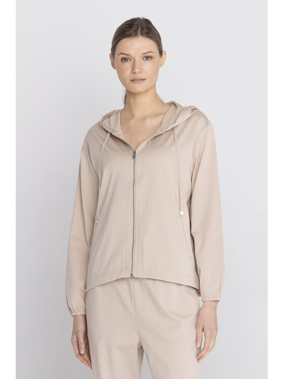 Deni Cler Milano Deni Cler Milano Bluza T-DC-W004-F2-10-13-1 Beżowy Regular Fit