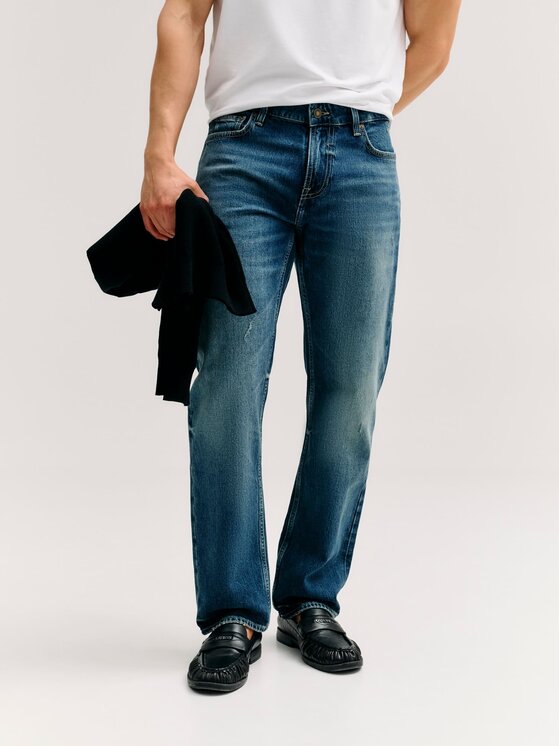 Guess Guess Jeansy 180845 Niebieski Slim Fit