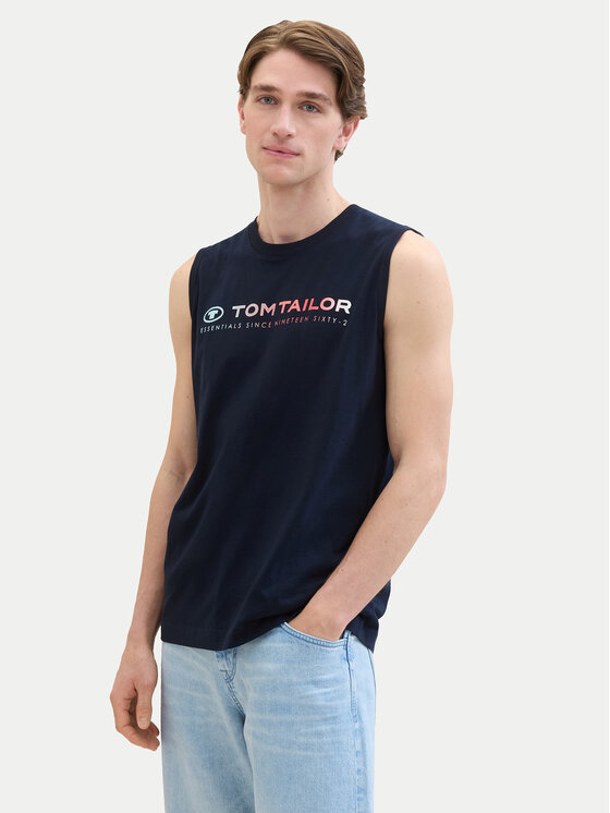 Tom Tailor Topiņš 1041866 Tumši zils Regular Fit