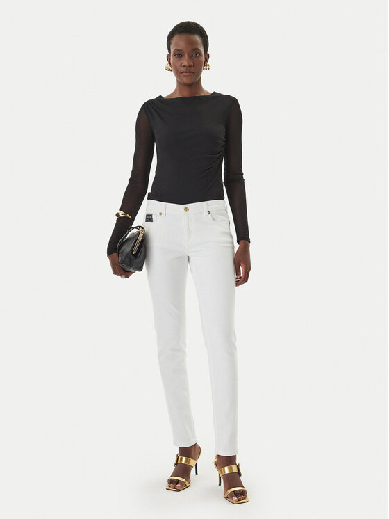 Versace Jeans Couture Versace Jeans Couture Jeans 80HAB5K1 CEWCA Bianco Skinny Fit