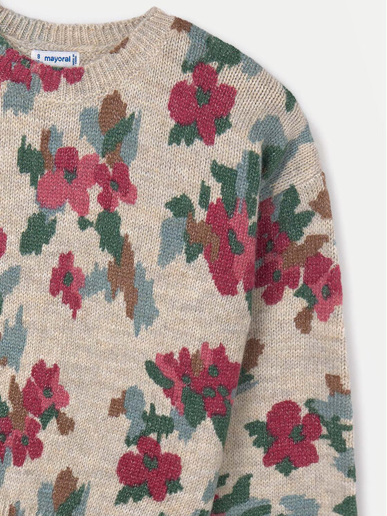 Mayoral Mayoral Sweter 7306 Kolorowy Regular Fit