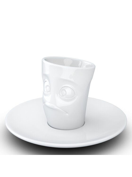 58 products 58 products Filiżanka ze spodkiem do espresso - Baffled Biały