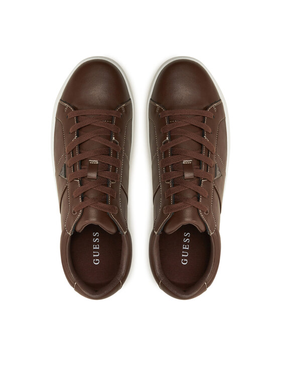 Guess Guess Sneakersy FMPTII ELE12 Brązowy
