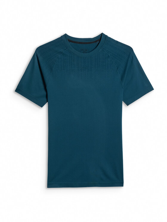 4F 4F Koszulka techniczna TRAINING CLUB Granatowy Slim Fit