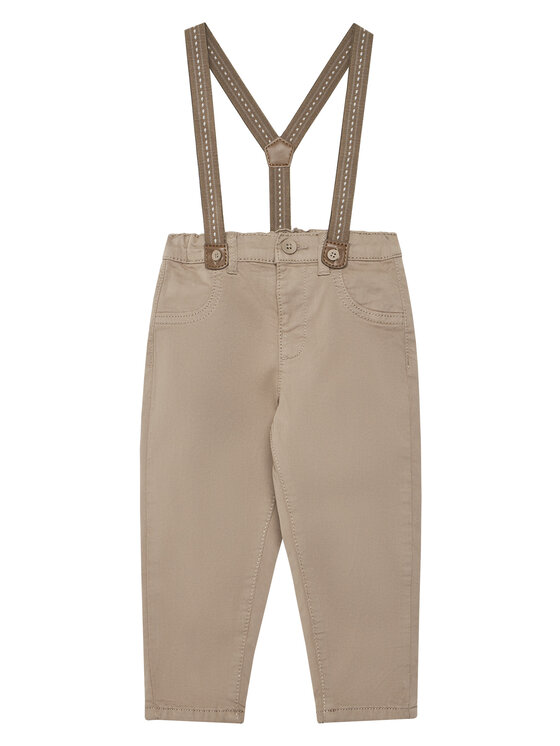 Mayoral Mayoral Pantaloni di tessuto 2576 Marrone Regular Fit