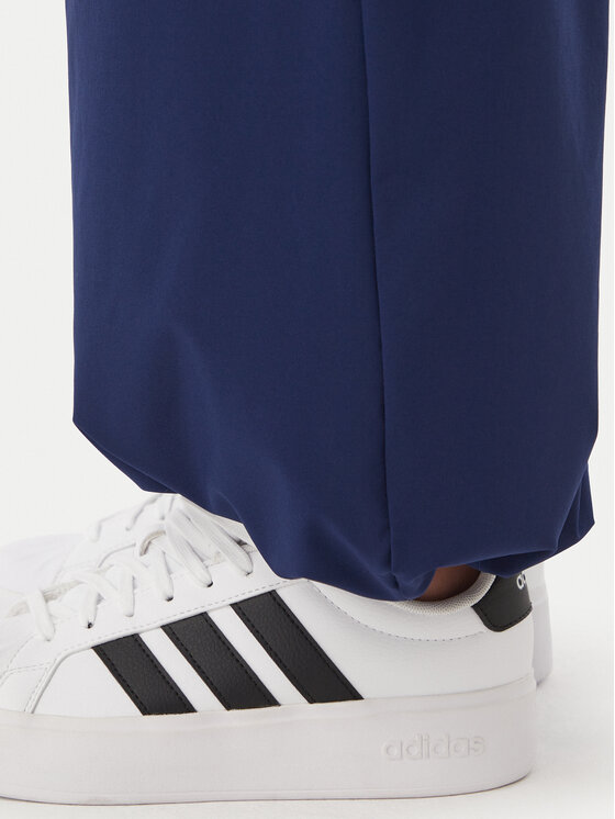 adidas adidas Spodnie dresowe Hyperglam Color Block KQ5759 Niebieski Loose Fit