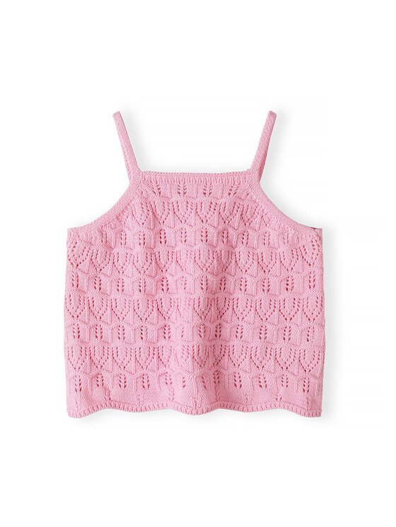 minoti minoti Komplet top i spodenki 30SET101 Różowy Regular Fit