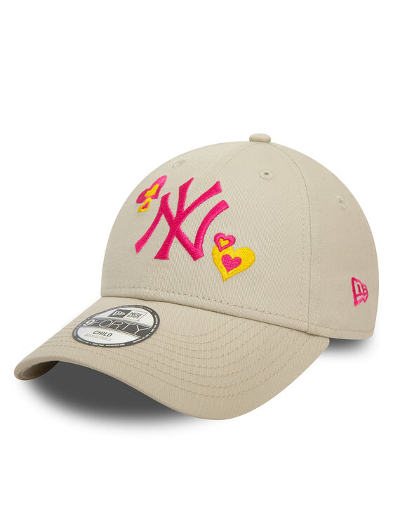 New Era New Era Cap Kids Icon 940 Nyy 60503348 Beige