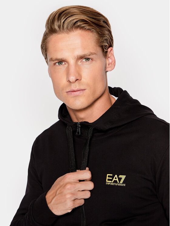 EA7 Emporio Armani EA7 Emporio Armani Tepláková súprava 8NPV80 PJ05Z 0208 Čierna Regular Fit
