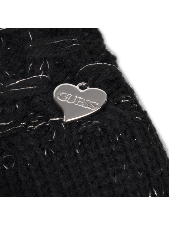 Guess Guess Dámske rukavice Not Coordinated Gloves AW8199 WOL02 Čierna
