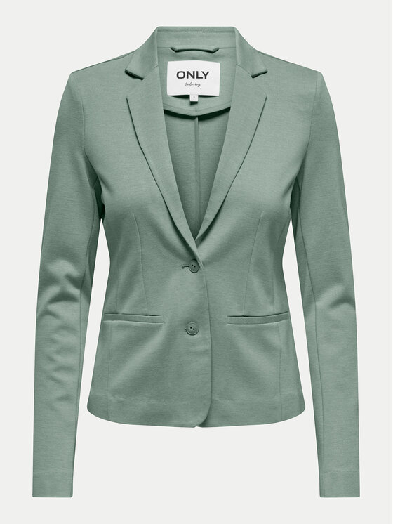 ONLY ONLY Marynarka Poptrash 15153144 Zielony Regular Fit