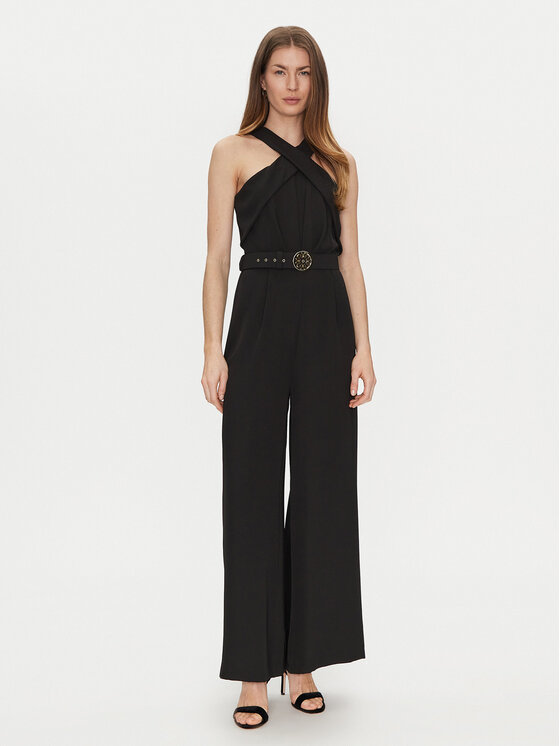 Rinascimento Rinascimento Salopetă CFC0122533003 Negru Regular Fit