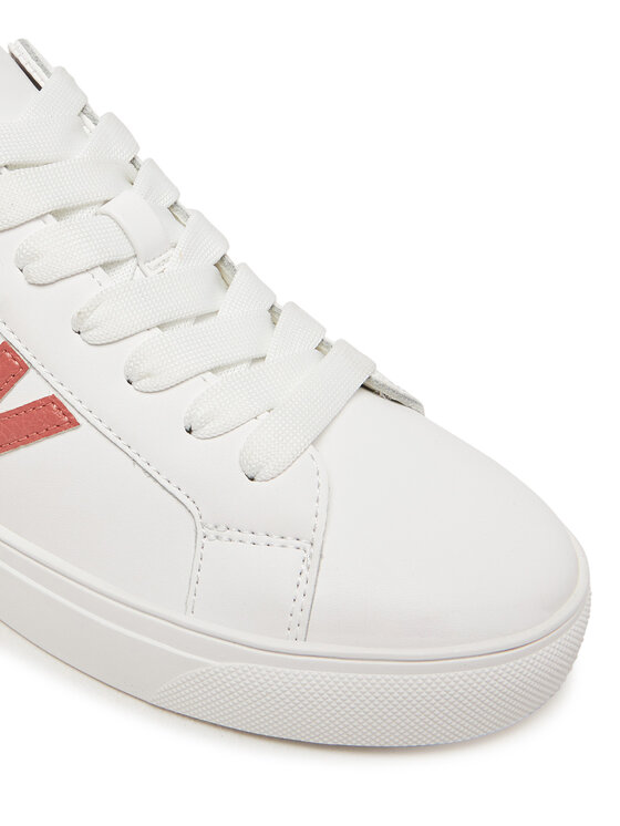 DKNY DKNY Sneakersy Abeni Lace Up Sneaker K1300916 Biały