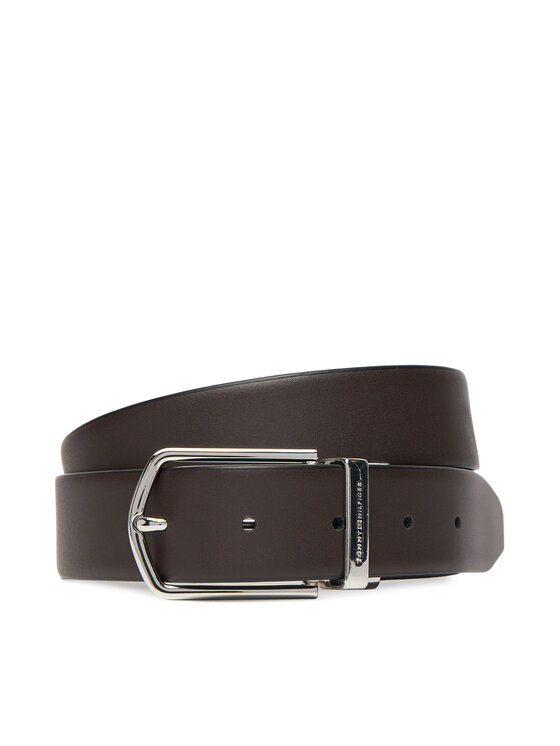 Tommy Hilfiger Tommy Hilfiger Чоловічий ремінь Th Business Lux Rev AM0AM13762 Чорний