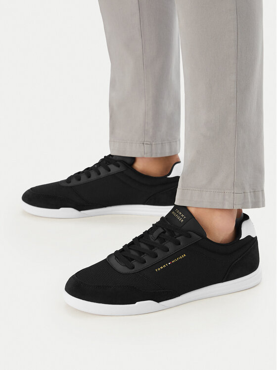 Tommy Hilfiger Tommy Hilfiger Snīkeri Lo Pro Cupsole FM0FM05943 Melns