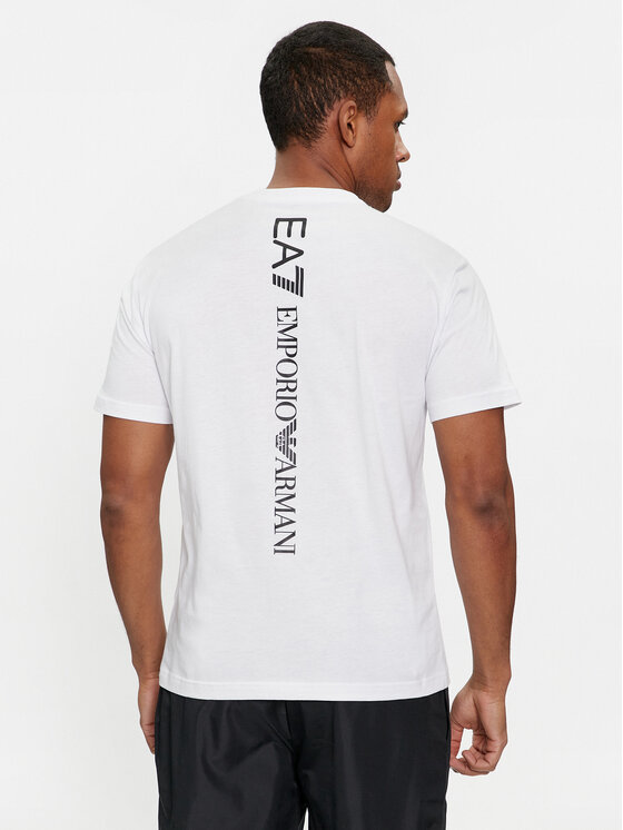 EA7 Emporio Armani EA7 Emporio Armani T-shirt 8NPT18 PJ02Z 1100 Bianco Regular Fit
